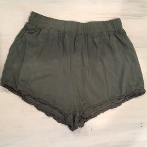 army green shorts!